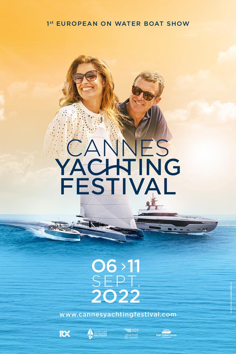 Cannes Yachting Festival 2022 poster photo copyright Cannes Yachting Festival taken at 