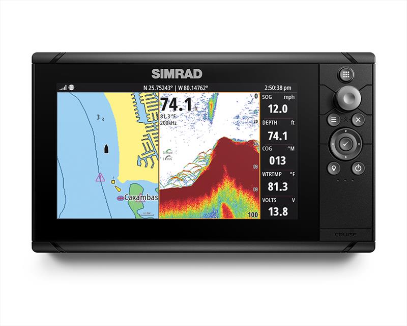 Simrad® Cruise™ Chartplotters - photo © Simrad