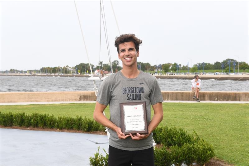 Jack Hogan, Georgetown University, 2022 - photo © Inter-Collegiate Sailing Association