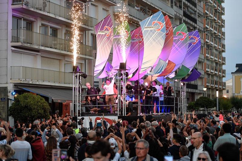 Thousands honour Vendée Globe skippers in Les Sables d'Olonne photo copyright ALEA taken at 