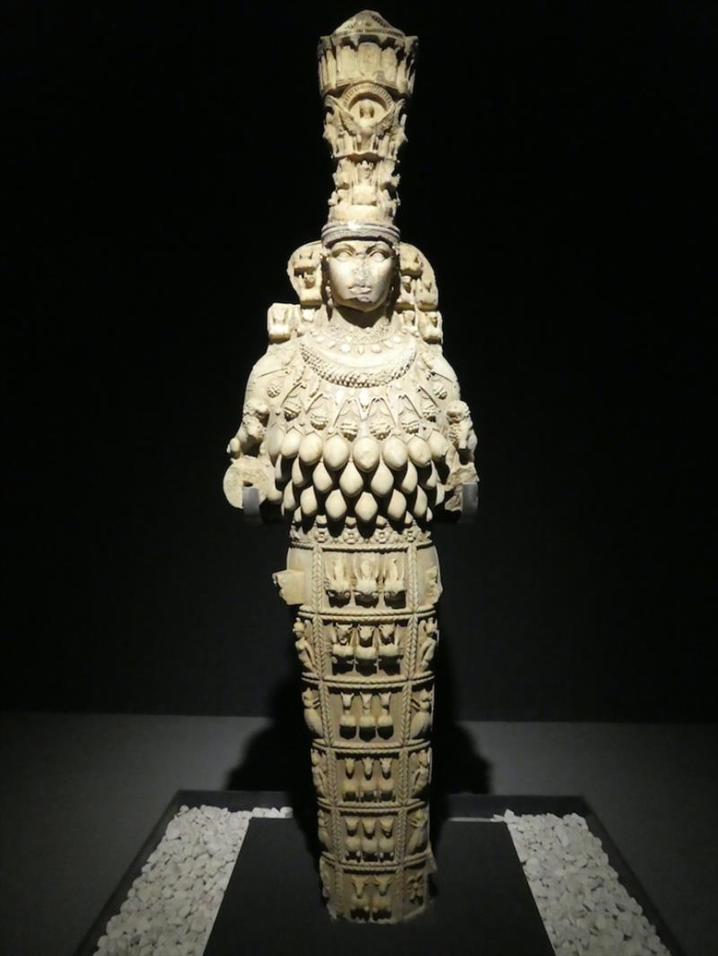 Statues of Artemis at the Ephesus Museum photo copyright SV Red Roo taken at 