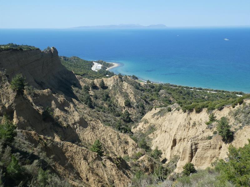 Looking Down to Anzac Cove - photo © SV Red Roo