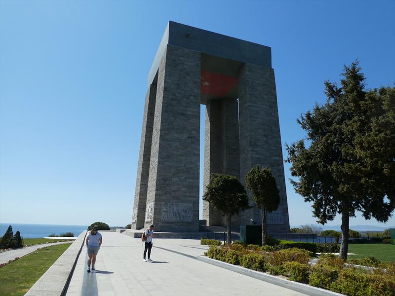 Çanakkale Martyrs Memorial photo copyright SV Red Roo taken at 