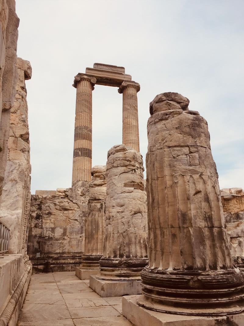 Gigantic Columns at Didim - photo © SV Red Roo