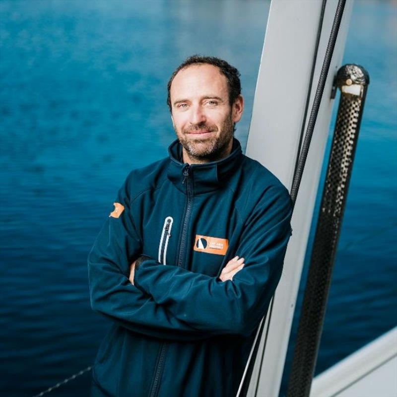 Sébastien Marsset, skipper of IMOCA Cap Agir Ensemble - photo © Jean-Louis Carli / Alea