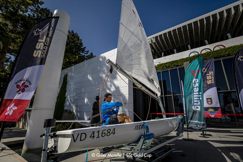 Sailing Legends inaugurate the SSL Gold Cup 2022 at Olympic Museum - photo © Gilles Morelle