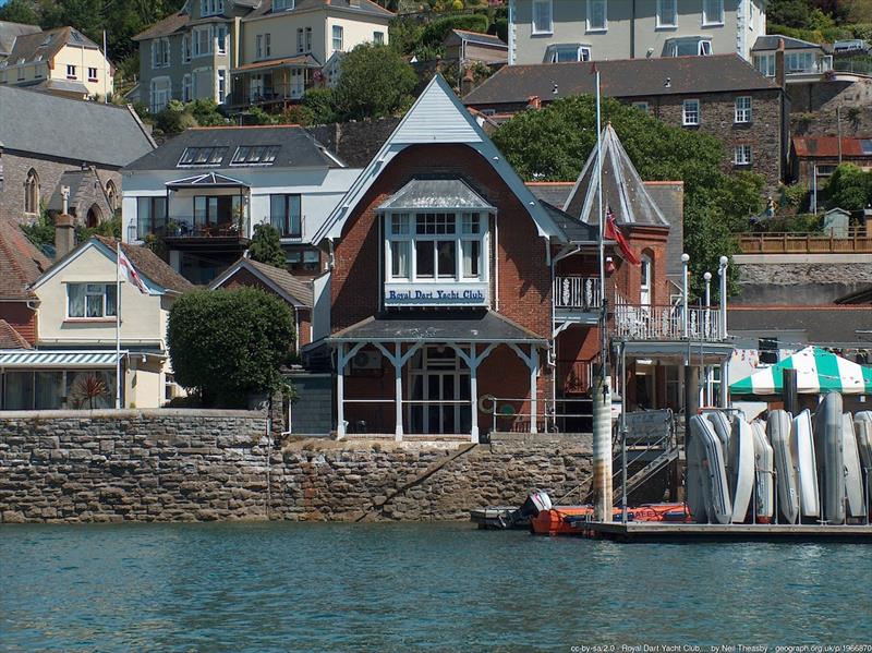 A warm welcome awaits from the Royal Dart Yacht Club - photo © Neil Theasby