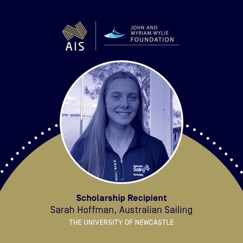 Sarah Hoffman - AIS Education Scholarships photo copyright Australian Sailing taken at Australian Sailing