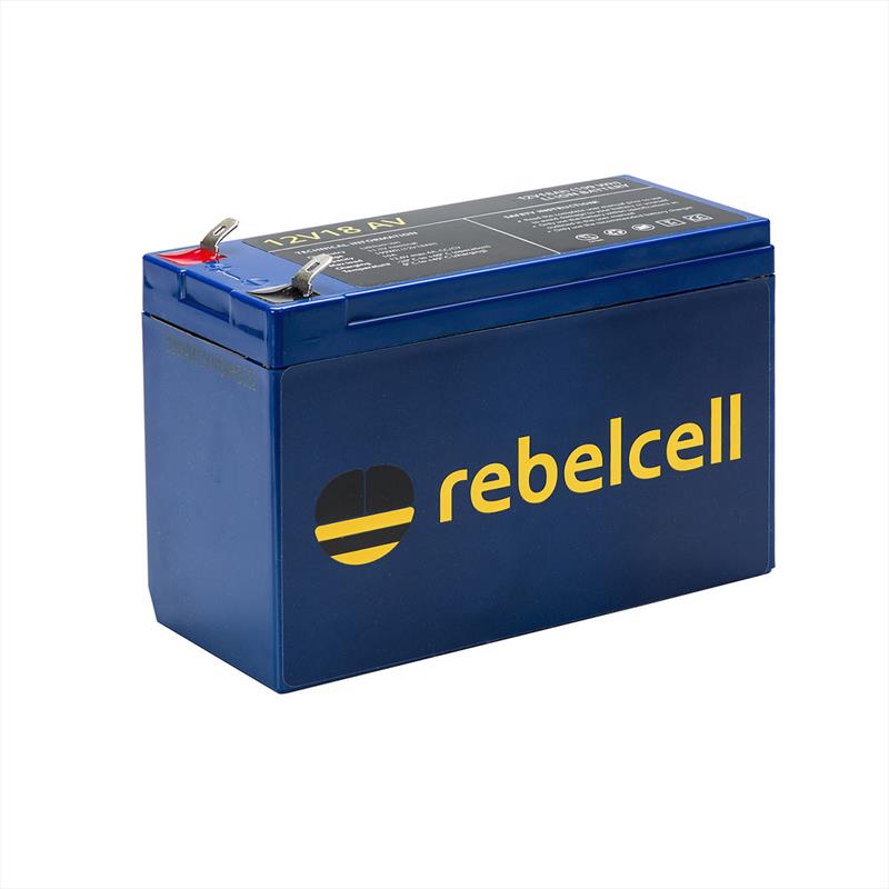 12V07 AV lithium battery photo copyright Rebelcell taken at 