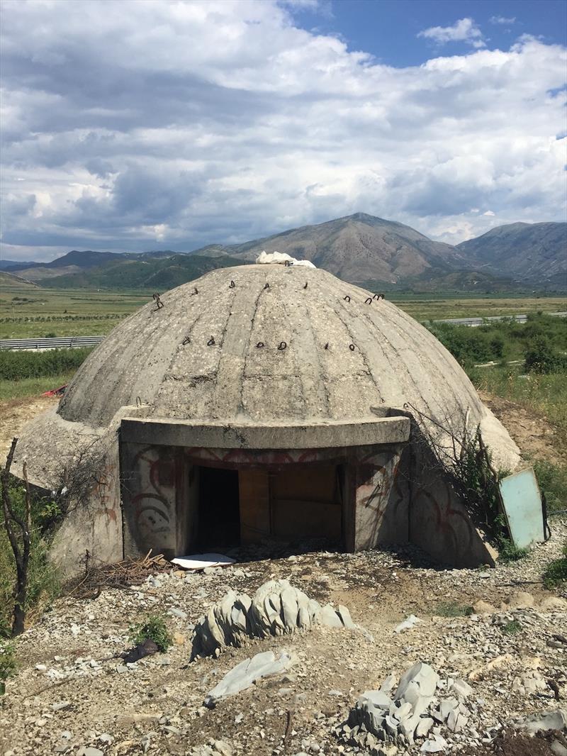 Albania bunkers photo copyright SV Red Roo taken at 