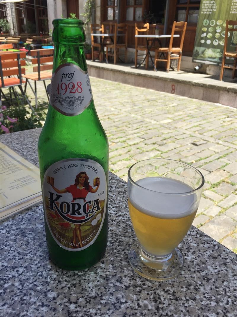 Albanian beer photo copyright SV Red Roo taken at 