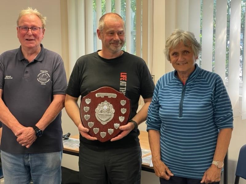 (l-r) LRYSA's Colin Magee, Stuart Smith and Helen Buckingham photo copyright LRYSA taken at Leicestershire & Rutland Youth Sailing Association