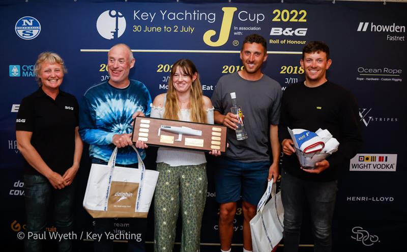 Key Yachting J-Cup Regatta 2022 winners photo copyright Paul Wyeth / Key Yachting taken at Royal Ocean Racing Club