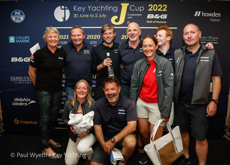 Key Yachting J-Cup Regatta 2022 winners - photo © Paul Wyeth / Key Yachting