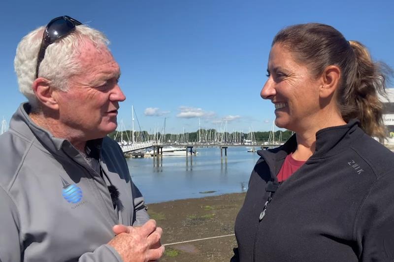 Talking to PlanetSail regular and round the world multiple record holder Dee Caffari photo copyright Matt Sheahan taken at 