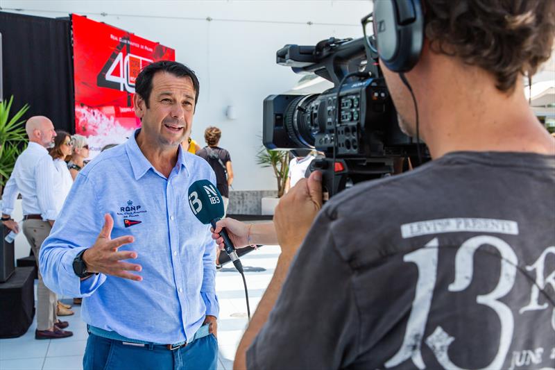 Manuel Fraga, Copa del Rey MAPFRE Race Director - photo © Laura G. Guerra / Copa del Rey MAPFRE