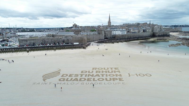 Today marks 100 days before the start of La Route du Rhum - Destination Guadeloupe 2022 photo copyright Nomado Communication taken at 