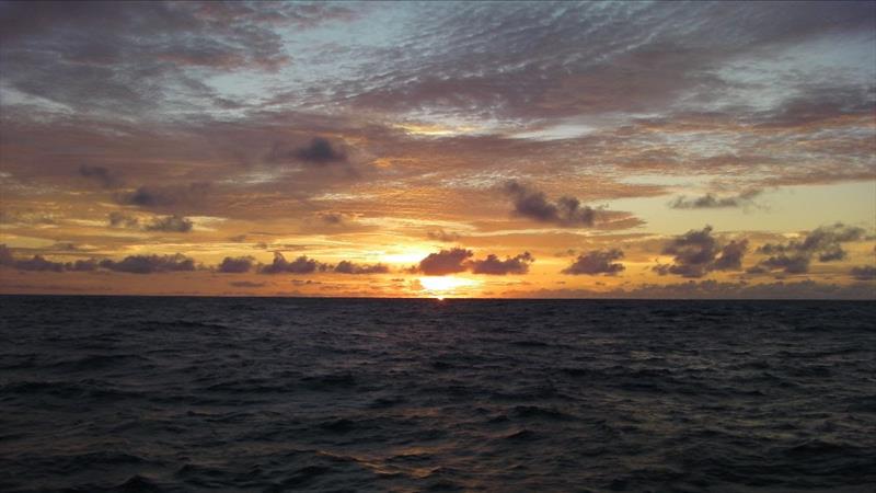 Skies just north of the Equator - photo © Global Solo Challenge