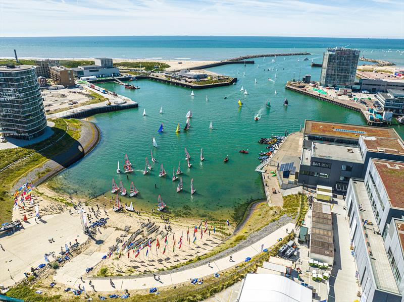 The national training center in Scheveningen photo copyright Sailing Energy taken at 