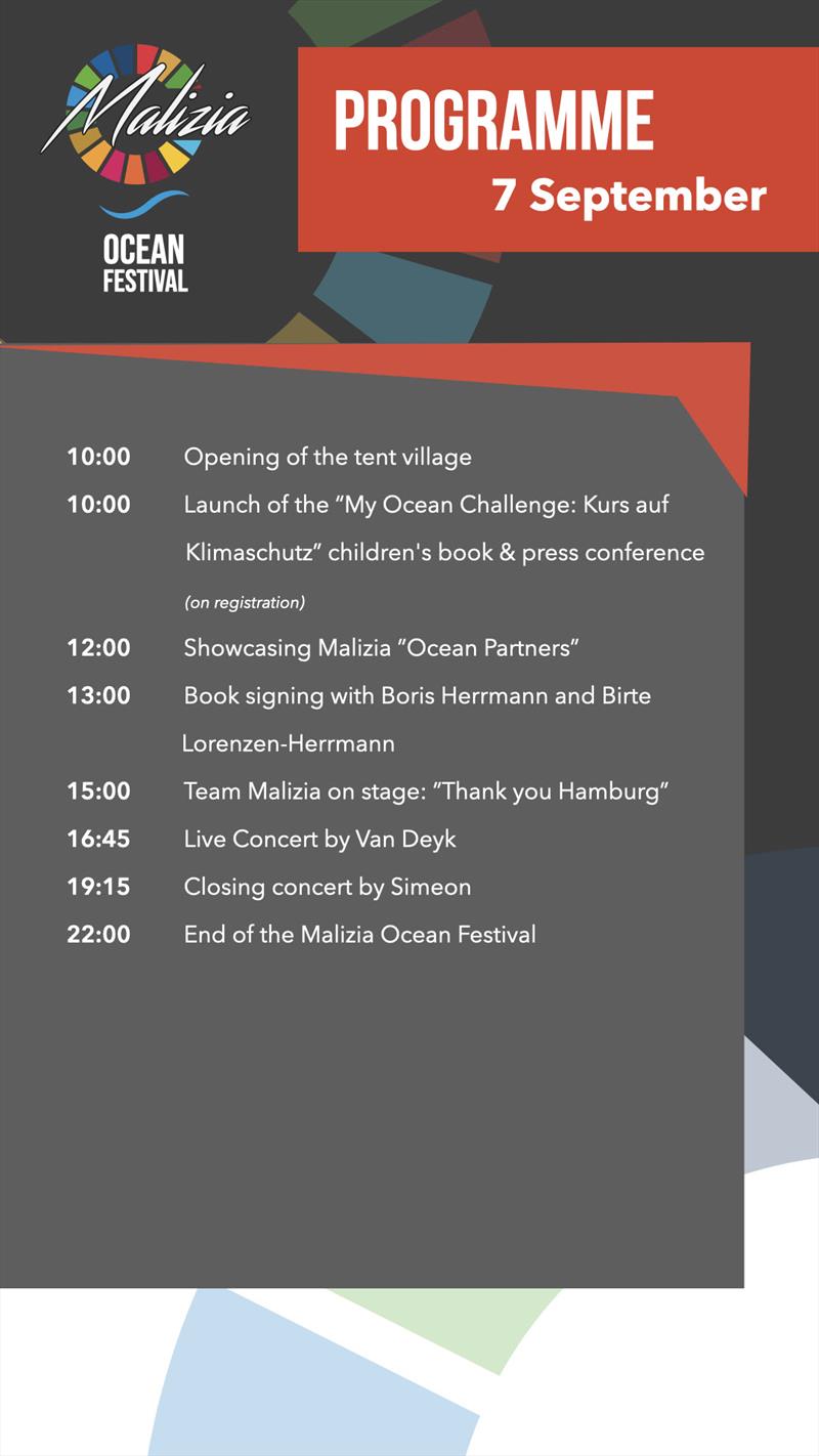 Malizia Ocean Festival programme photo copyright Team Malizia taken at 