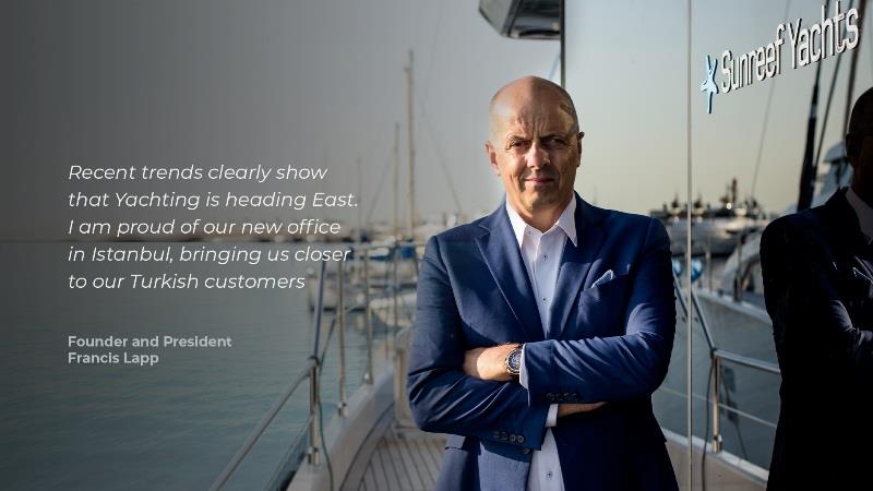 Francis Lapp - photo © Sunreef Yachts