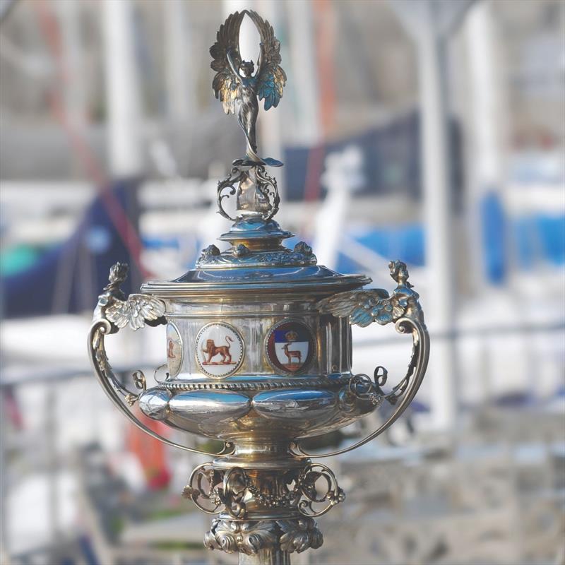 Lipton Challenge Cup trophy photo copyright Royal Cape Yacht Club taken at Royal Cape Yacht Club