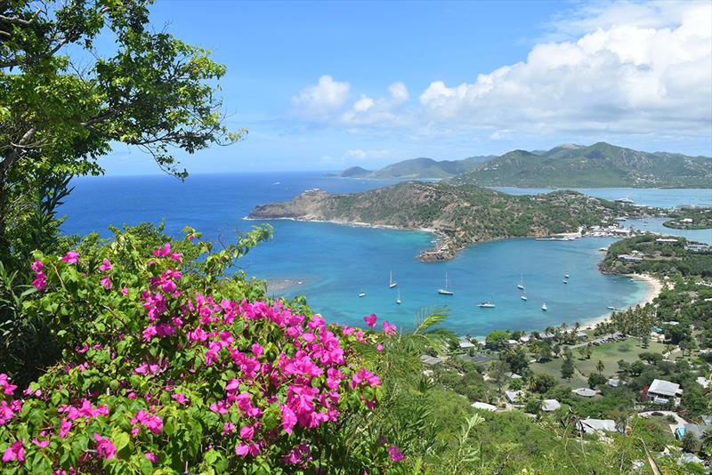 View from Shirley Heights  lookout Antigua and Barbuda photo copyright The Antigua and Barbuda Tourism Authority taken at 