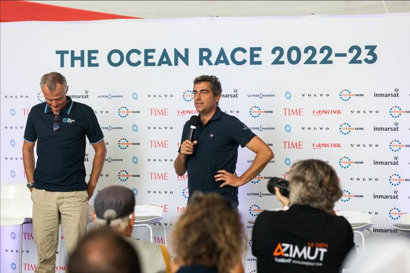 IMOCA Class participation in the The Ocean Race formally launched in Lorient - photo © Eloi Stichelbaut / PolaRYSE / IMOCA
