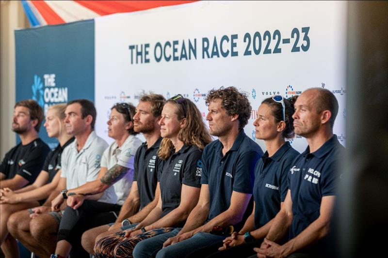 IMOCA Class participation in the The Ocean Race formally launched in Lorient - photo © Eloi Stichelbaut / PolaRYSE / IMOCA