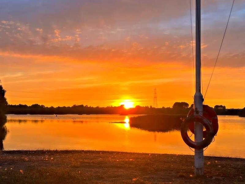 Fishers Green Sunset Salver Series photo copyright Angie May taken at Fishers Green Sailing Club