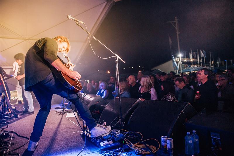 Bands keep the throngs entertained - Festival of Sails photo copyright Passionfolk taken at Royal Geelong Yacht Club