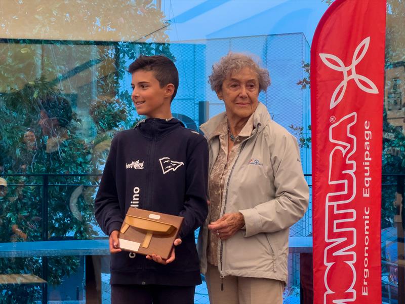 5th Autumn Optimist Meeting 45th Ezio Torboli Trophy podium photo copyright Elena Giolai taken at Fraglia Vela Riva