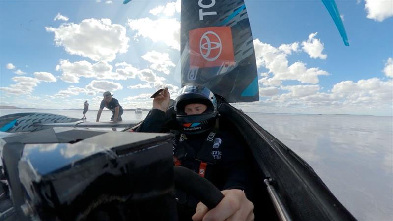 Project Land Speed photo copyright Emirates Team New Zealand taken at 
