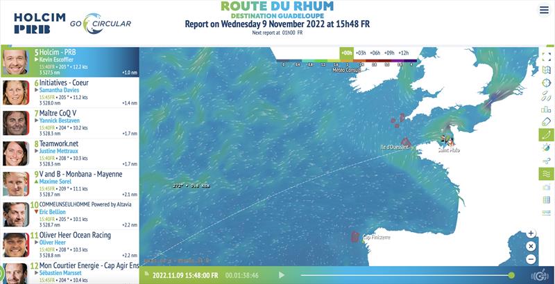 Route du Rhum - Destination Guadeloupe report photo copyright Team HOLCIM - PRB taken at 