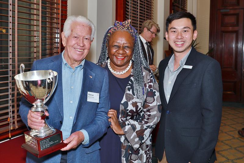 Marcus Blackmore wins the Geoff Lee Cup in the Australia Day Regatta photo copyright Steve Oom Photography taken at Royal Sydney Yacht Squadron
