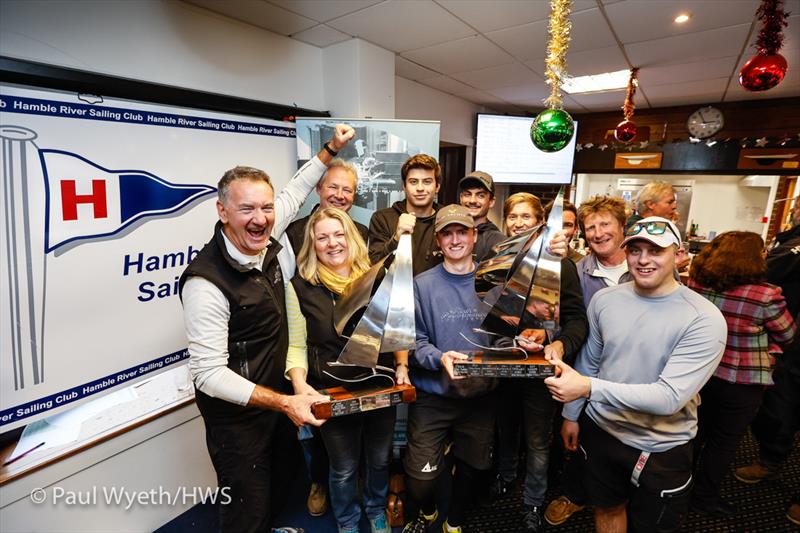 41st Hamble Winter Series - Jago wins yacht of the series photo copyright Paul Wyeth / www.pwpictures.com taken at Hamble River Sailing Club