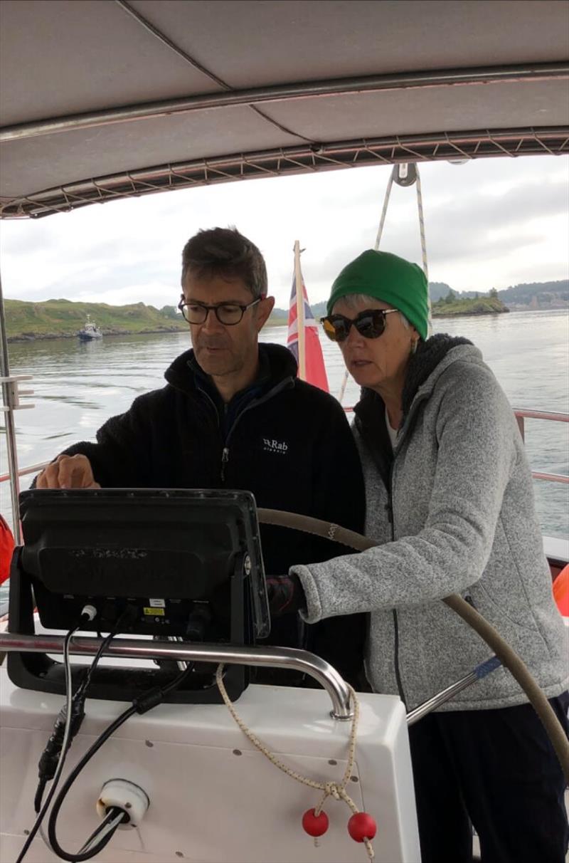 Nigel Jollands and Veronica Lysaght photo copyright Novara One Planet Project taken at Ocean Cruising Club