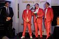Club President Rolf Cohen with Tyler Dransfield, Chris Williams and Jackson Cranfield © Third Wheelin' Co.