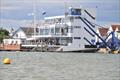 The Royal Corinthian YC balcony is a great place to enjoy post-race refreshments during Burnham Week © Alan Hanna