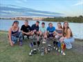 BSC Junior GP14 Team with with trophy haul from the SSC Junior 12 hour Race © Steve Joyce