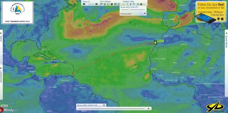 Navigators and tacticians in the RORC Transatlantic Race are studying the latest weather ahead of the start on Sunday photo copyright RORC taken at Royal Ocean Racing Club