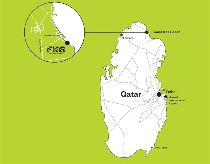 Qatar GKA Freestyle Kite World Cup, Round 1 photo copyright GKA Kite World Tour taken at 