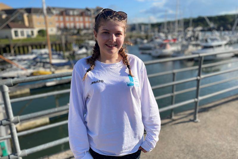 Libby was diagnosed with acute lymphoblastic leukaemia when she was 7 and was supported by the Ellen MacArthur Cancer Trust - photo © EMCT
