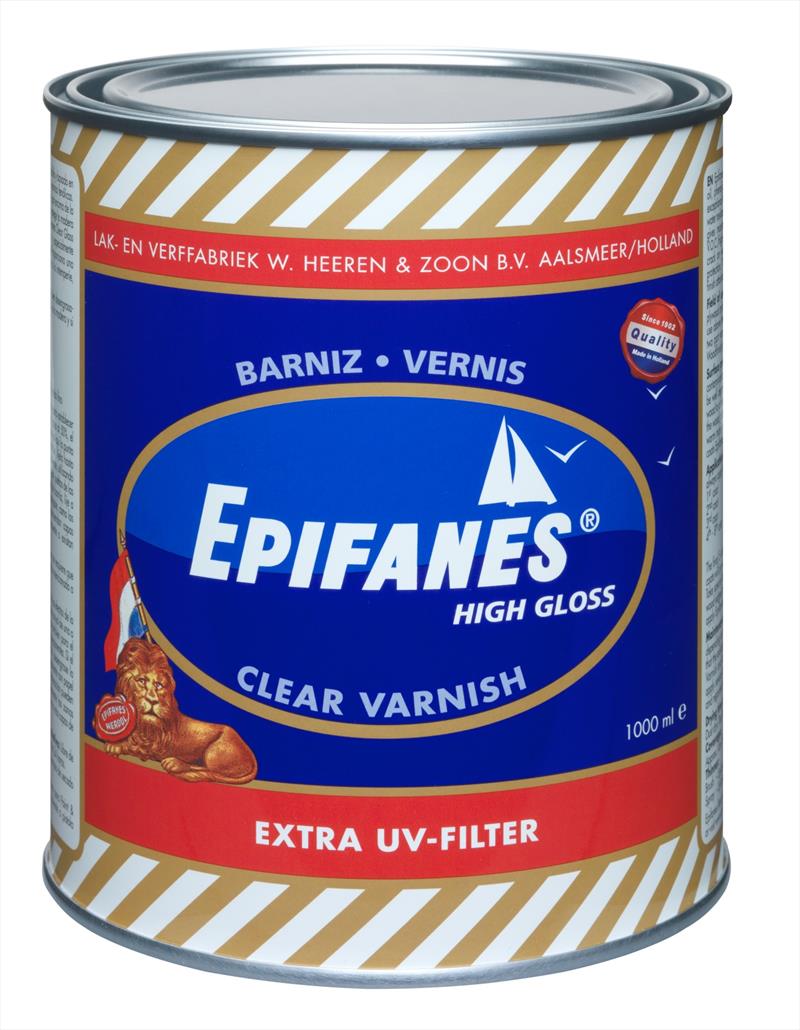 Epifanes Clear Varnish 1000ml photo copyright ATL Composites taken at 