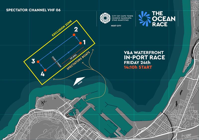 The Ocean Race 2022-23 - In-Port map - photo © The Ocean Race