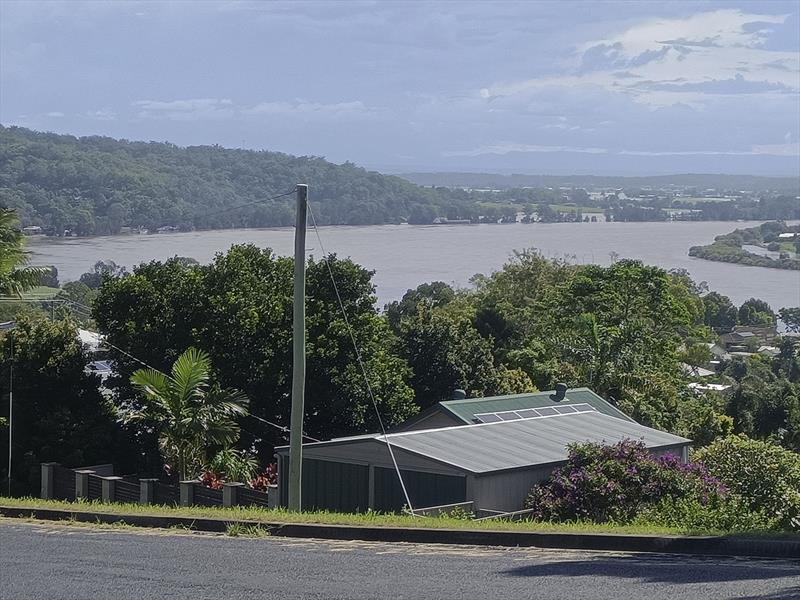 Swollen Clarence River during the horrific floods of 2022 photo copyright SICYC taken at Shag Islet Cruising Yacht Club