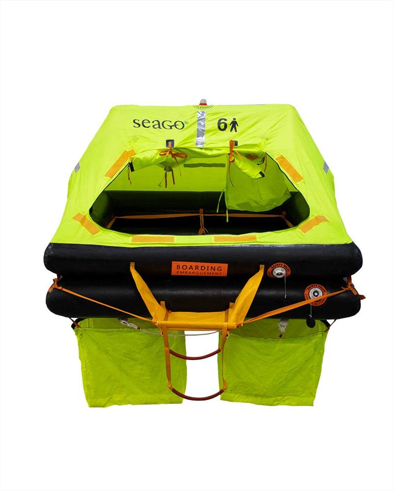 Seago's Cruiser Plus liferaft photo copyright Seago taken at 