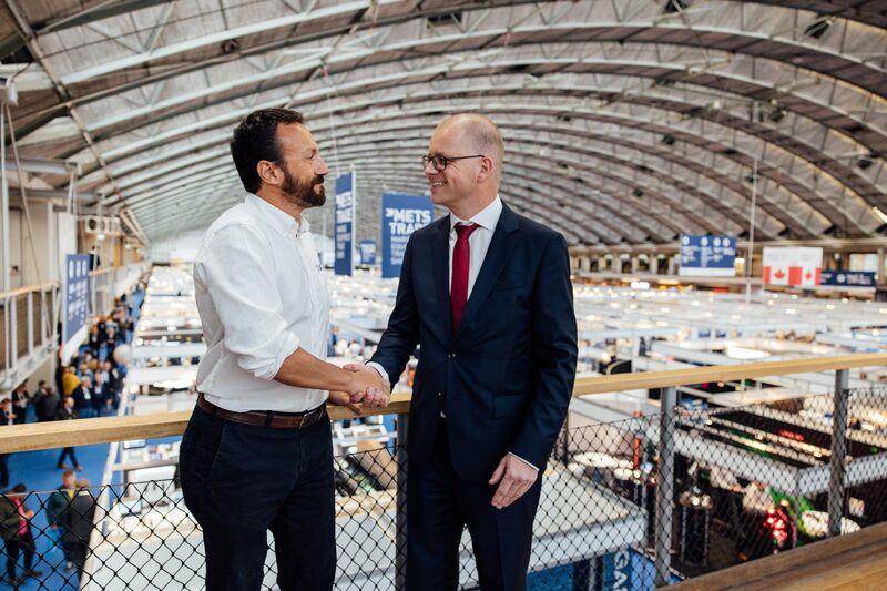 Luca Rizotti and Niels Klarenbeek photo copyright METSTRADE taken at 
