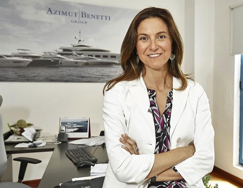 Giovanna Vitelli Chair Azimut Benetti Group - photo © Azimut Benetti Group