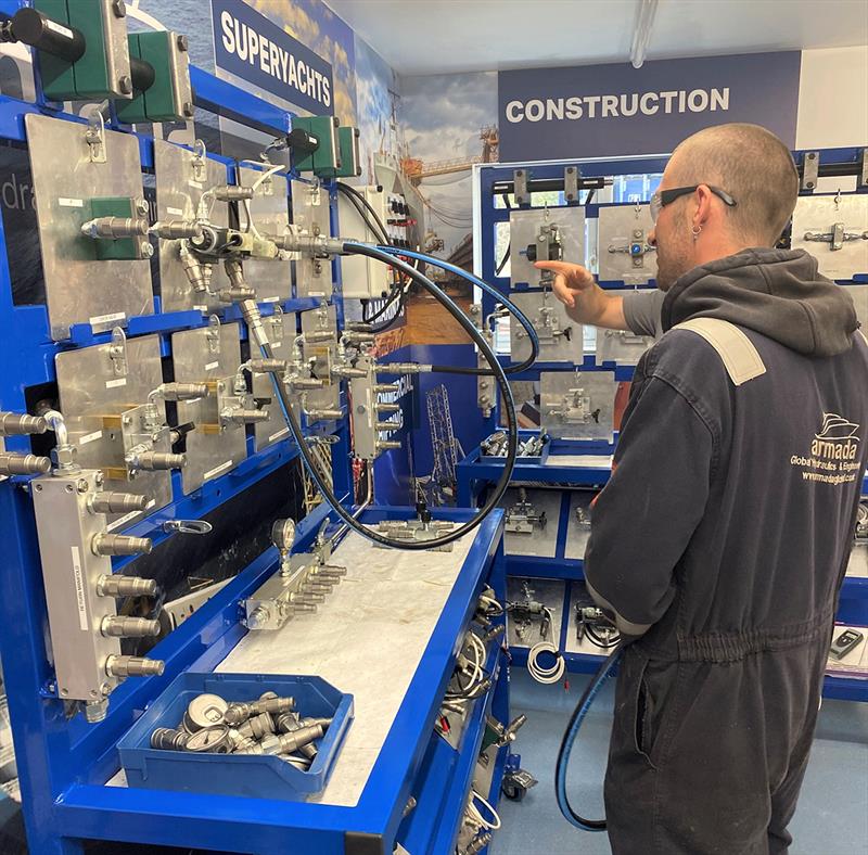 Armada Engineering Training rig photo copyright Armada Engineering taken at 